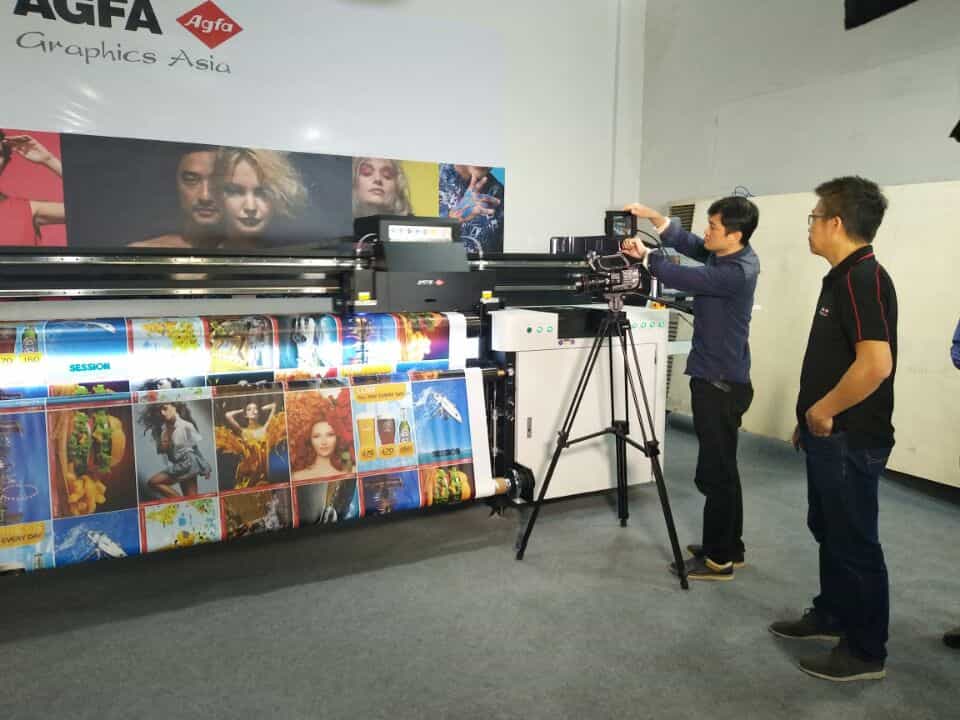 比利时AGFA大型喷绘机产品宣传片 - 深圳拍摄产品视频 - 深圳映画传媒