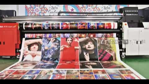 比利时企业AGFA大型喷绘机产品视频 - 深圳拍摄产品视频 - 深圳映画传媒