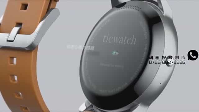 ticwatch时尚智能语音手表三维动画短片 - 深圳3D动画制作 - 深圳映画传媒
