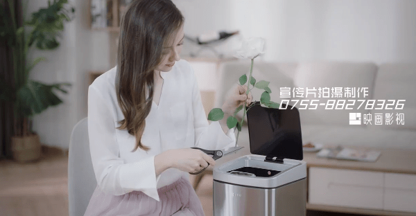 德国感应垃圾桶淘宝小视频-映画传媒