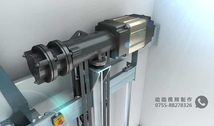 迅达电梯工业产品3D动画视频 - 深圳3D动画制作 - 深圳映画传媒
