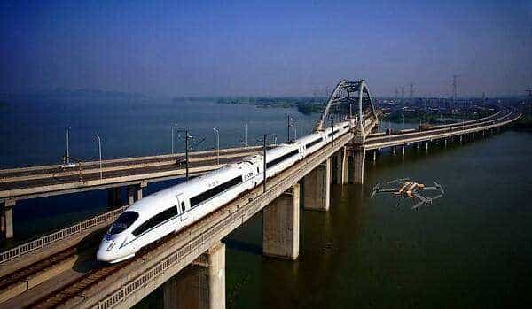 北斗定位无人机桥梁检测视频制作